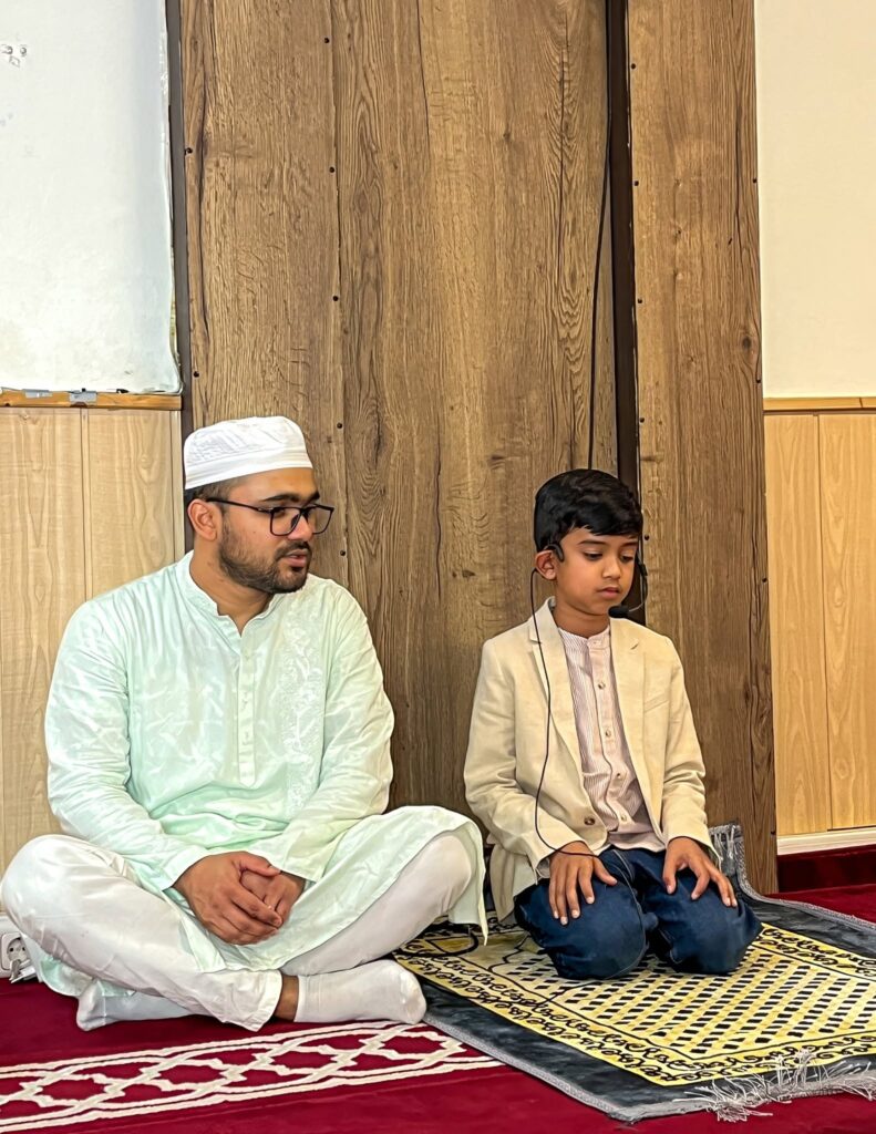 Children studying
